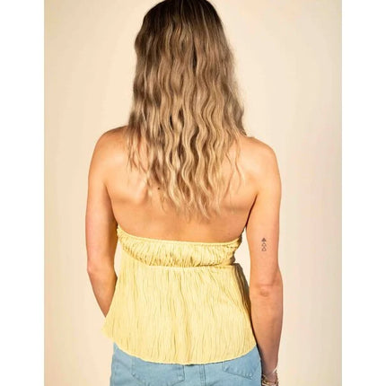 UNICORN Women's Shirt Top yellow s m l