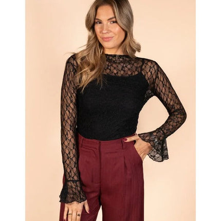 UNICORN Top lace black