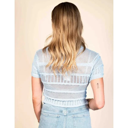 UNICORN Women's Shirt Top light blue XS S M L