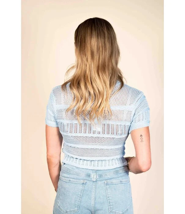 UNICORN Women's Shirt Top light blue XS S M L