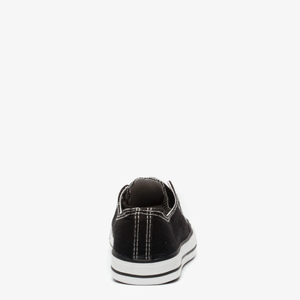 UNICORN Women's low sneakers lace-up shoes white black 36 to 41