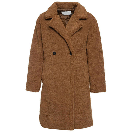 Dames jas bruin s m l