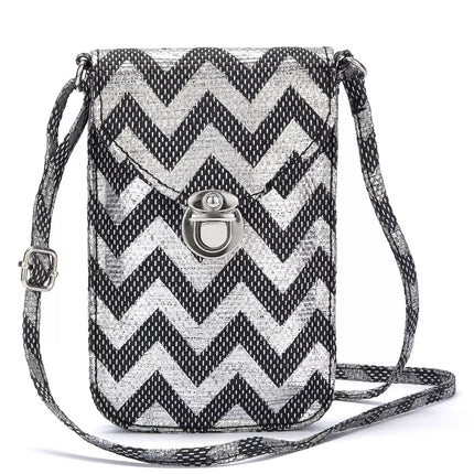 UNICORN Women's shoulder bag black silver