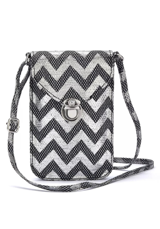 UNICORN Women's shoulder bag black silver