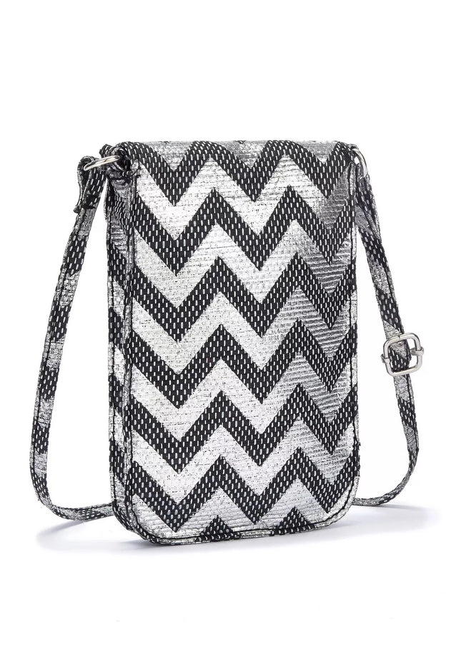 UNICORN Women's shoulder bag black silver