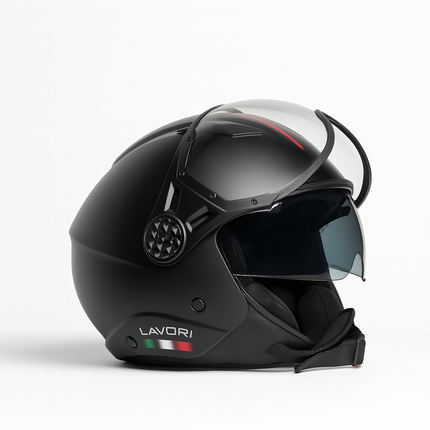 UNICORN Helm vito jet lavori - mat black fashion