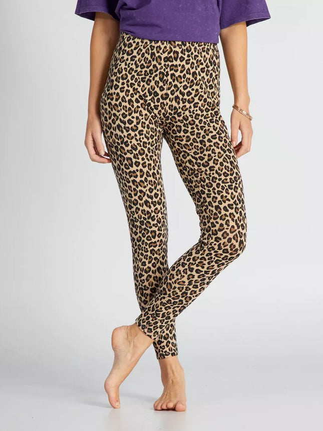 UNICORN Women's trousers leggings leopard print xs s m l xl