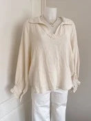 UNICORN Women's blouse pink beige s m l xl