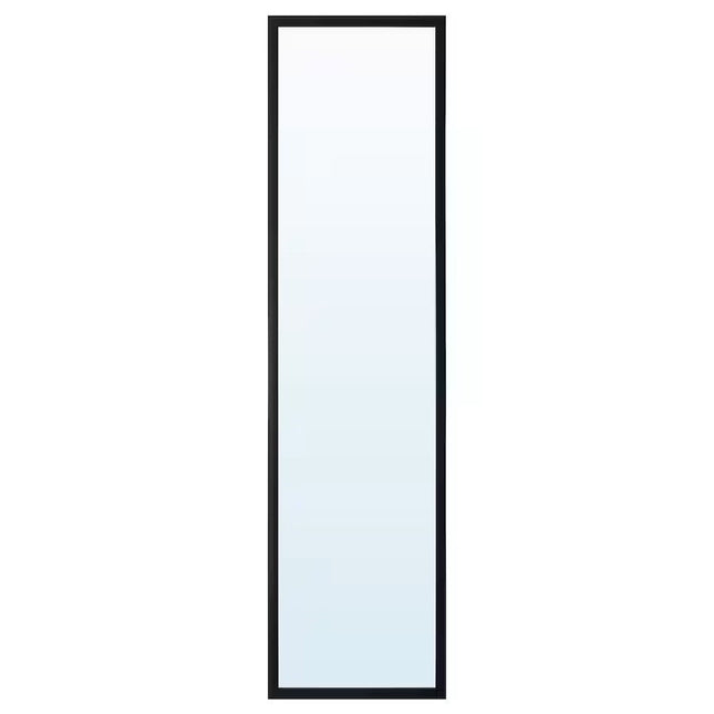 UNICORN Liljeträd Mirror, black, 30x115 cm