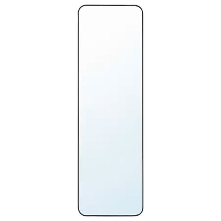 UNICORN Lindbyn Mirror, black, 40x130 cm