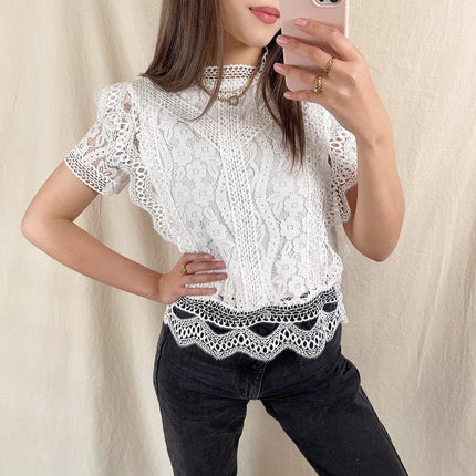 UNICORN Women's shirt top white beige black s m l