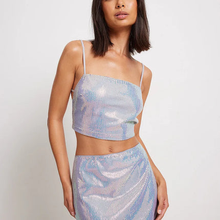 UNICORN Women's clothing set gloss pink silver xxs xs s m l xl