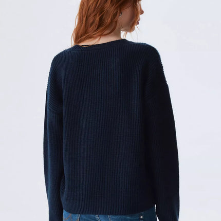 UNICORN Women's knitted sweater gray pink blue navy blue xs s m l xl xxl