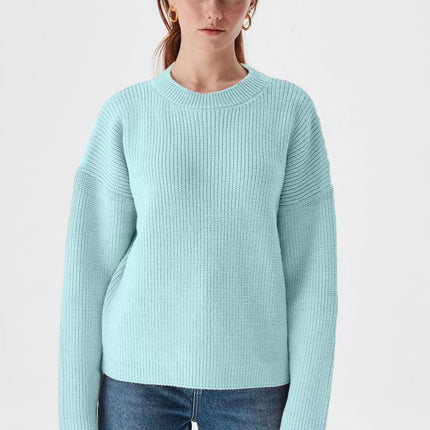 UNICORN Women's knitted sweater gray pink blue navy blue xs s m l xl xxl
