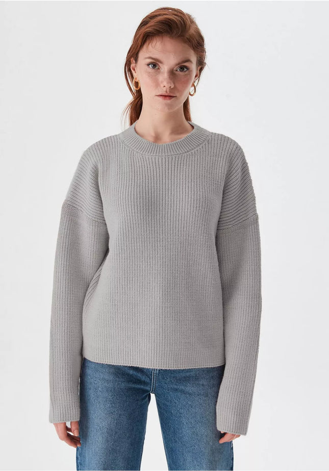 UNICORN Women's knitted sweater gray pink blue navy blue xs s m l xl xxl