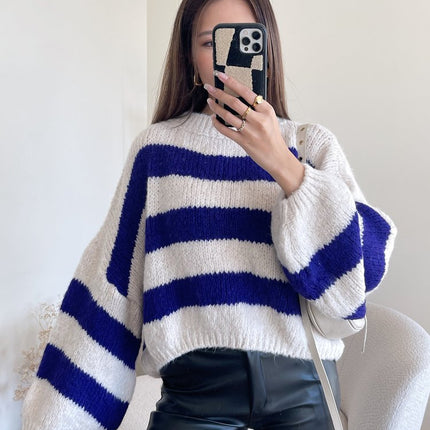 UNICORN Women's sweater dark blue pink black brown light blue xs
