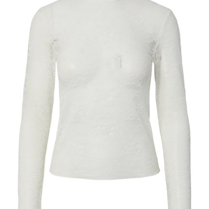Baroline mesh top cloud dancer