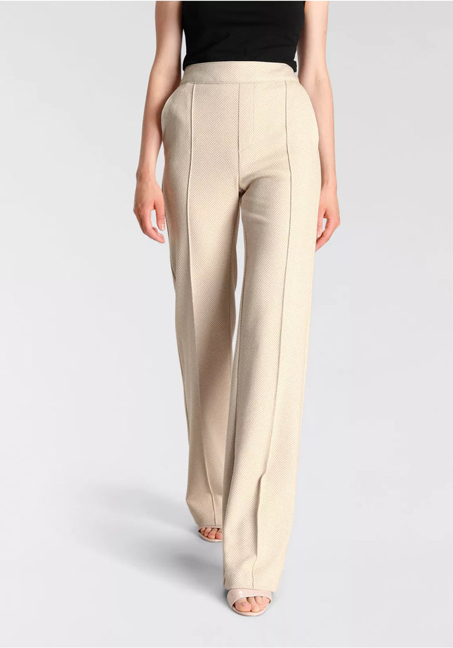 UNICORN Women's pleated trousers beige xs s m l xl xxl xxxl