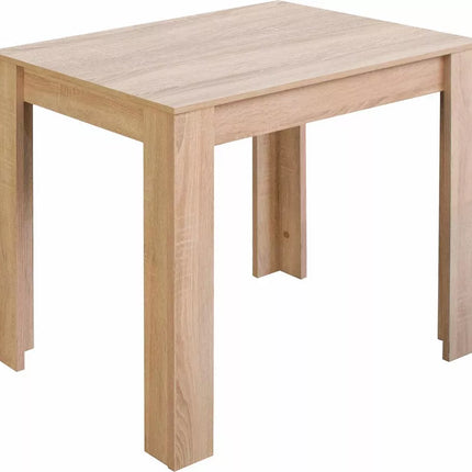 UNICORN Dining table oak light brown Width 80 cm Depth 60 cm Height 75 cm