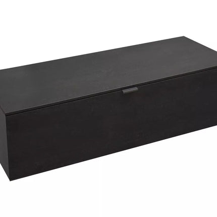 UNICORN TV furniture wall unit modern black white brown Width 118 cm Depth 42 cm Height 35 cm