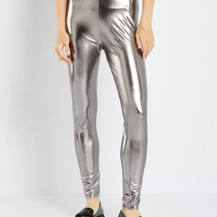 UNICORN Women's trousers leggings metallic s m l xl