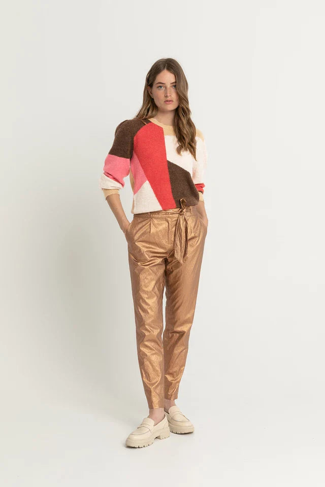UNICORN Dames broek metallic  xs s m l xl xxl 3xl
