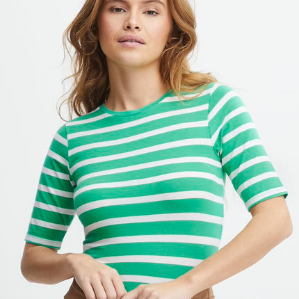 UNICORN Women's shirt striped black white pink light green green orange brown blue xs s m l xl xxl
