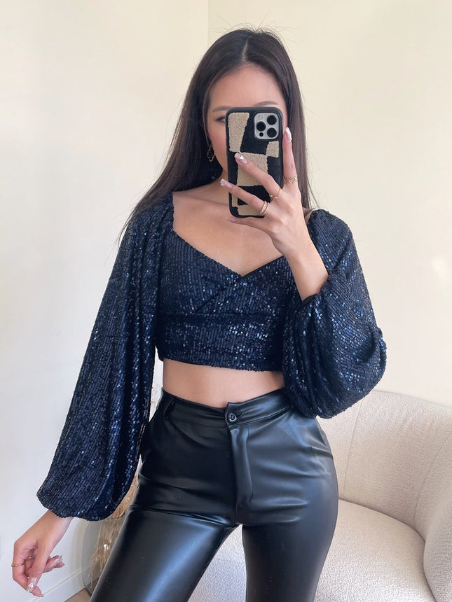 UNICORN Women's top shirt dark blue s m l