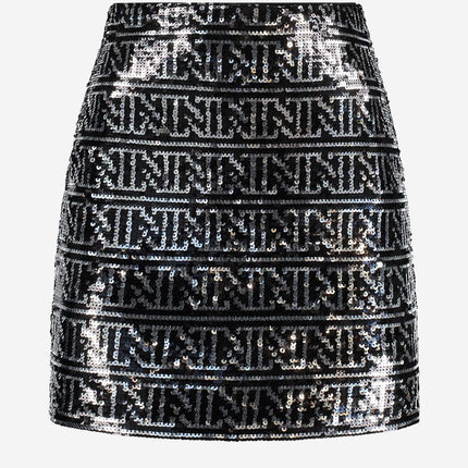 UNICORN Women's skirt black glitter xs s m l xl