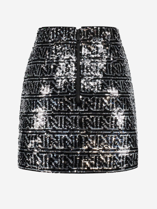 UNICORN Women's skirt black glitter xs s m l xl