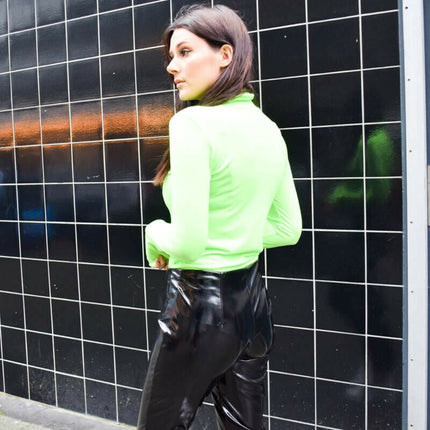 UNICORN Women's turtleneck orange pink green yellow s m l