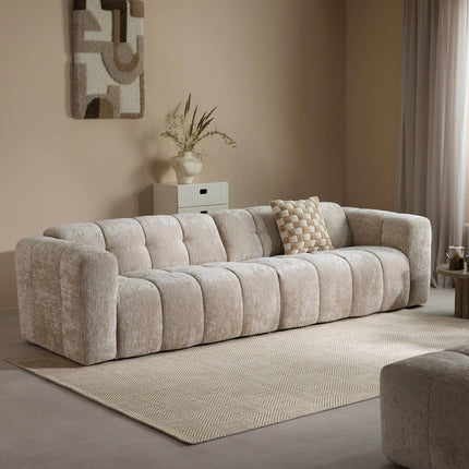 UNICORN Lina 4-seater sofa beige 296 x 95 x 77 cm