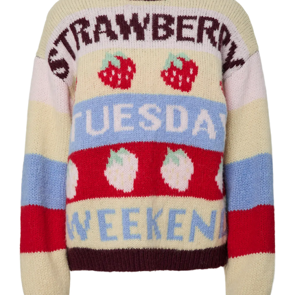 Bikka knit french vanilla