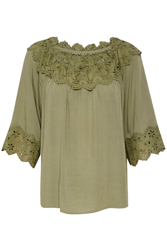 UNICORN Women's blouse olive green xs s m l xl xxl xxxl