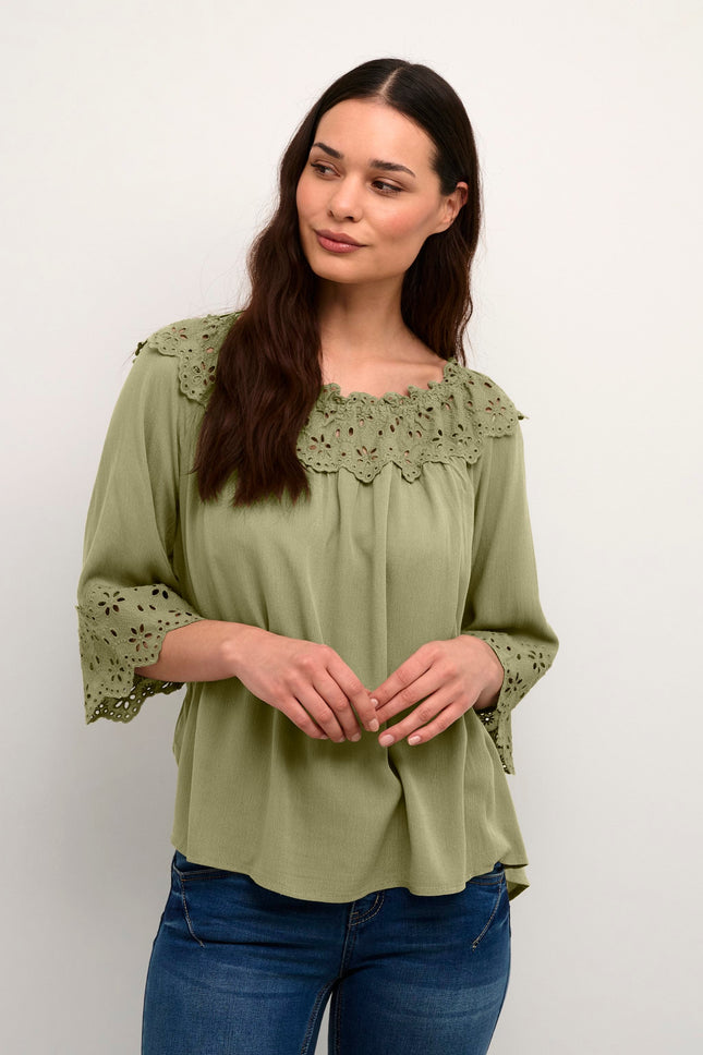 UNICORN Women's blouse olive green xs s m l xl xxl xxxl