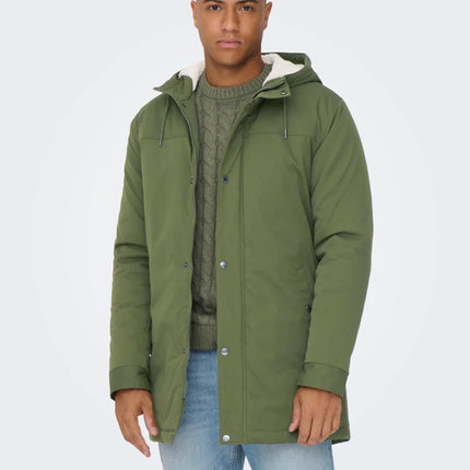 UNICORN Men's jacket parka green s m l xl xxl