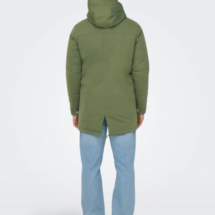UNICORN Men's jacket parka green s m l xl xxl