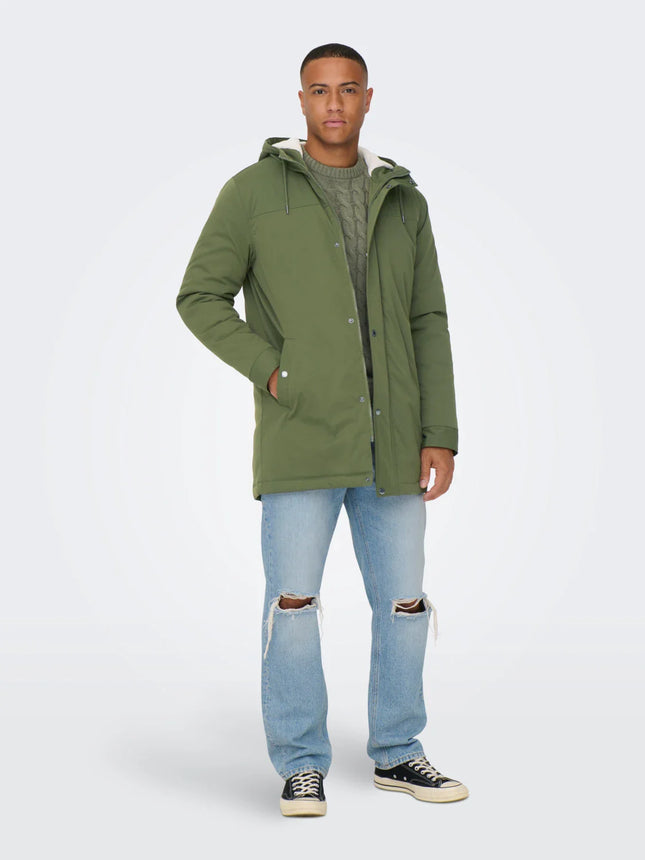 UNICORN Men's jacket parka green s m l xl xxl