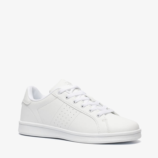 UNICORN Women's low sneakers lace-up shoes white 36 to 42
