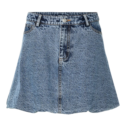 Ally balloon skirt light blue