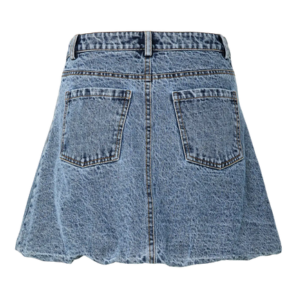 Ally balloon skirt light blue
