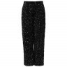 UNICORN Women's trousers black with sequins S M L