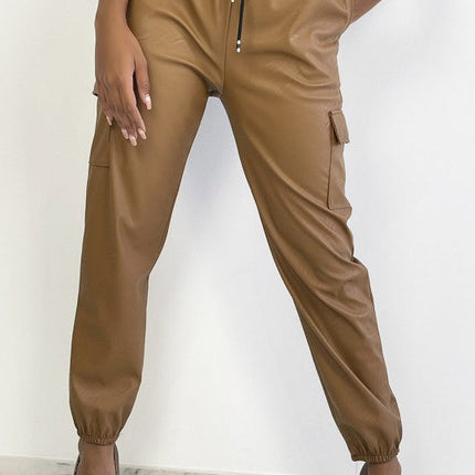 UNICORN Women's cargo trousers caramel s m l xl
