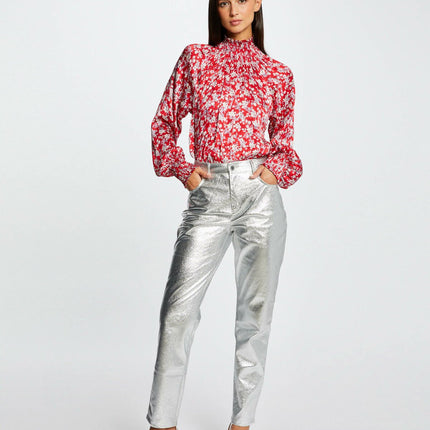 UNICORN Women's trousers silver xs s m l xl xxl