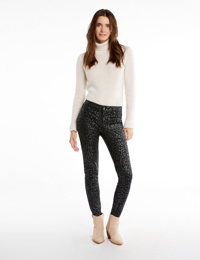 UNICORN Women's trousers leopard print black xs s m l xl xxl