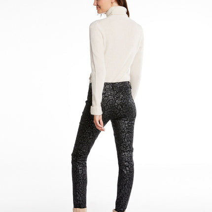 UNICORN Women's trousers leopard print black xs s m l xl xxl