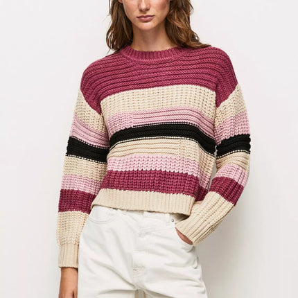 UNICORN Women's knitted sweater pink beige black xs s m l xl