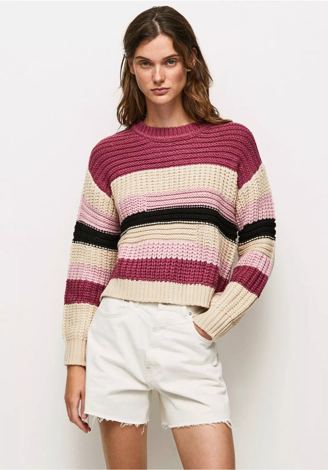 UNICORN Women's knitted sweater pink beige black xs s m l xl