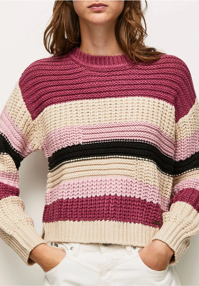 UNICORN Women's knitted sweater pink beige black xs s m l xl