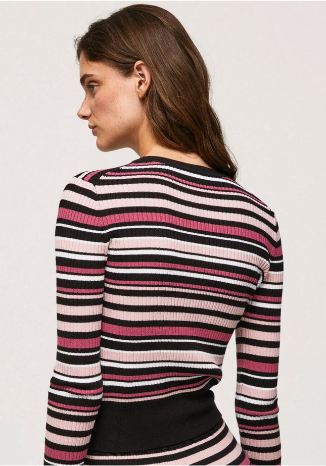 UNICORN Women's knitted sweater pink beige black xs s m l xl